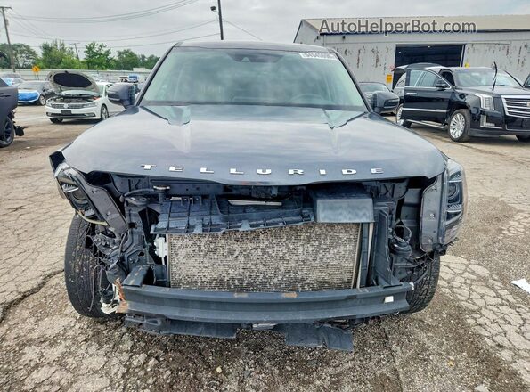 5XYP2DHC0LG015854 2020 KIA TELLURIDE Gray Вид ззаду