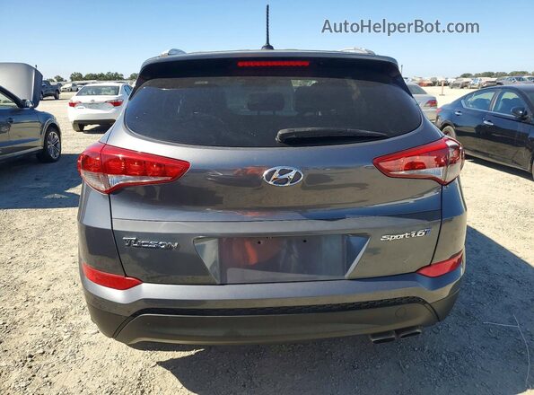 KM8J33A29GU112842 2016 HYUNDAI TUCSON Gray Vista interior delantera