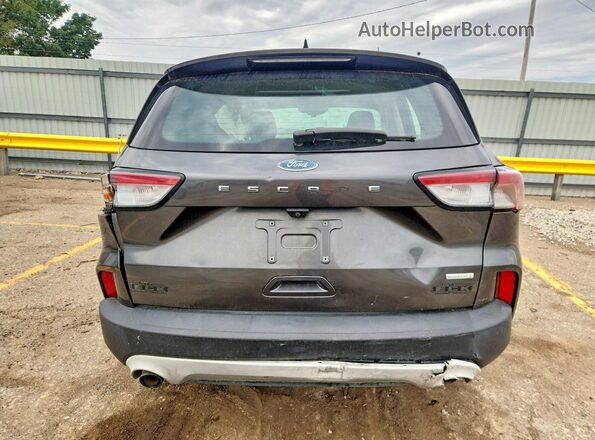 1FMCU0F60LUA33246 2020 FORD ESCAPE Серый Вид салона спереди