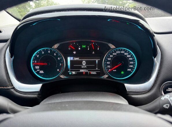 1GNEVGKW8KJ105259 2019 CHEVROLET TRAVERSE Gray Vista del cuadro de instrumentos