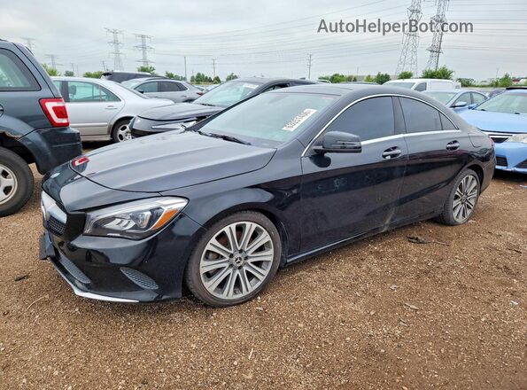 WDDSJ4GB2JN520425 2018 MERCEDES-BENZ CLA-CLASS Black Tył lewy
