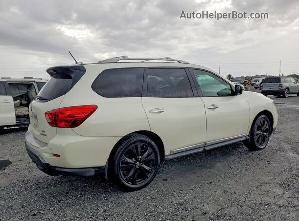 5N1DR2MM2HC902610 2017 NISSAN PATHFINDER Белый Передняя правая четверть