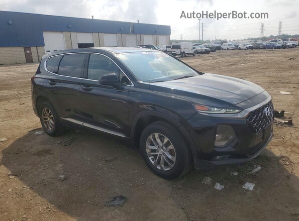 5NMS3CAD3KH136077 2019 HYUNDAI SANTA Black წინა ხედი