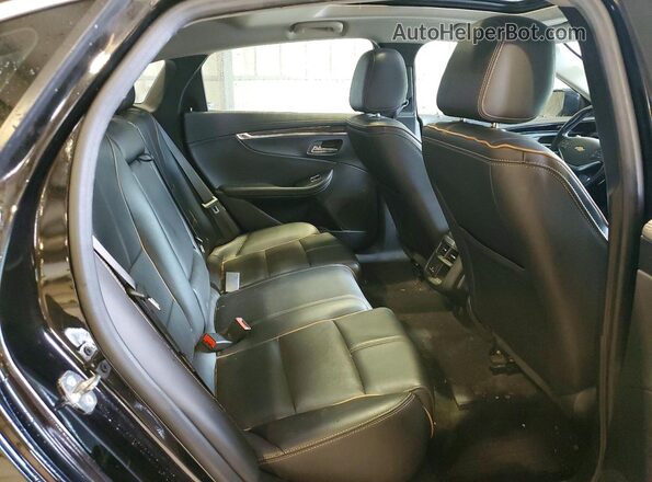 2G1145S36G9151009 2016 CHEVROLET IMPALA Черный Вид задней части салона