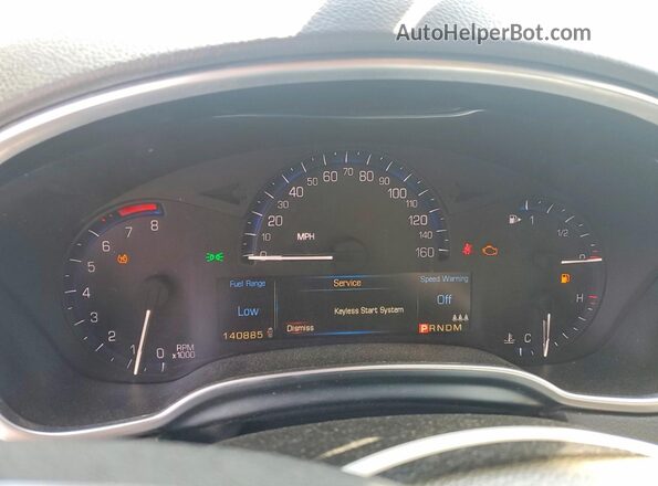 3GYFNBE31GS552940 2016 CADILLAC SRX Серый Вид задних сидений
