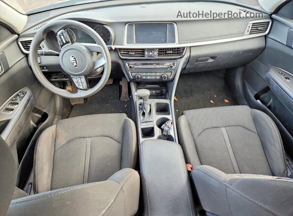 5XXGT4L33LG392462 2020 KIA OPTIMA Black ხელსაწყოთა პანელის ხედი