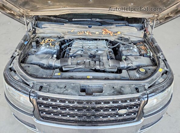 SALGS2EF8GA267479 2016 LAND ROVER RANGE Gray ძრავის განყოფილების ხედი