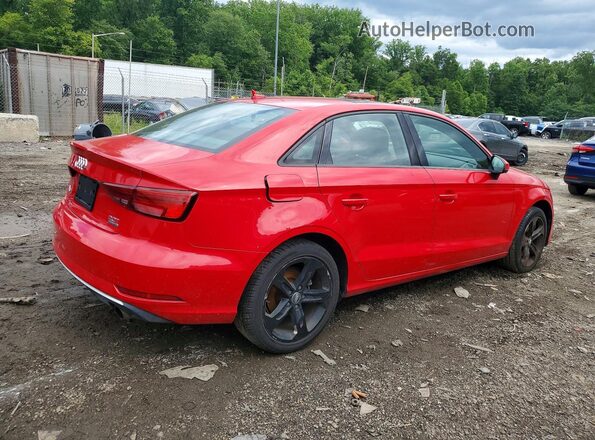 WAUB8GFFXJ1072533 2018 AUDI A3 Red Передня права чверть