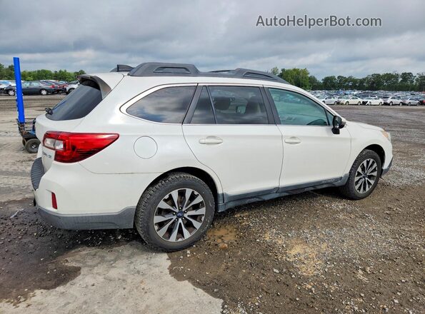 4S4BSBNC8G3219794 2016 SUBARU OUTBACK White Przód prawy