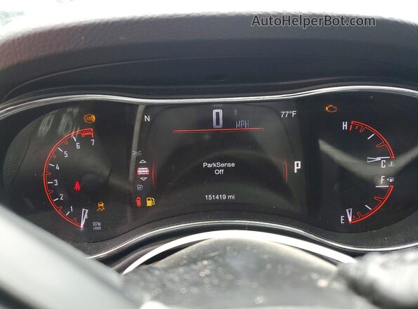 1C4RDJDG6GC362285 2016 DODGE DURANGO White Հետևի նստատեղերի տեսք