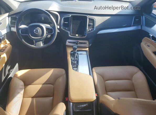 YV4A22PK8H1170160 2017 VOLVO XC90 White Вид щитка приладів