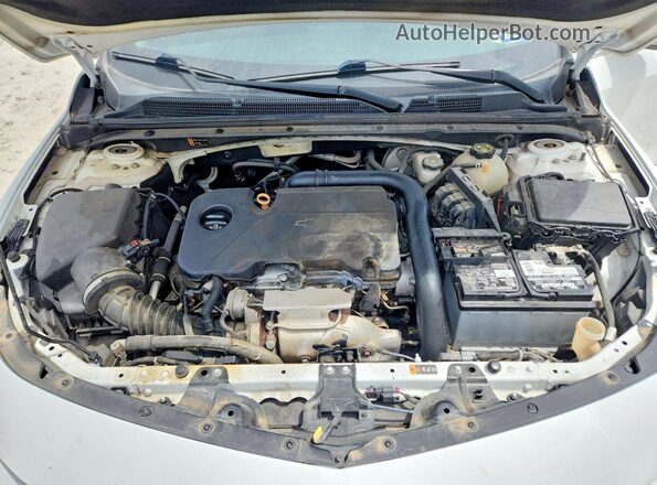 1G1ZB5ST3HF209918 2017 CHEVROLET MALIBU Белый Вид подкапотного пространства