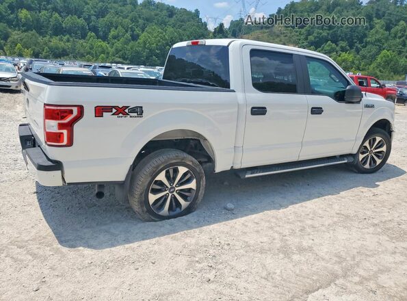 1FTEW1E49KFA31138 2019 FORD F150 Белый Передняя правая четверть