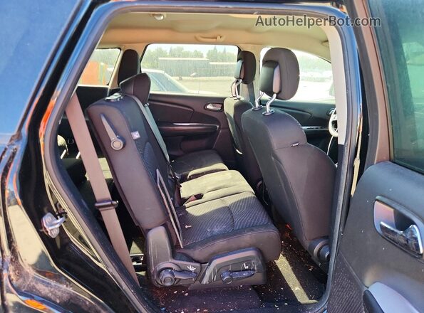 3C4PDCAB0KT874617 2019 DODGE JOURNEY Black Вид задньої частини салону