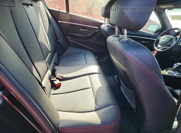 WBA8D9G52JNU70111 2018 BMW 3 SERIES Черный Вид задней части салона