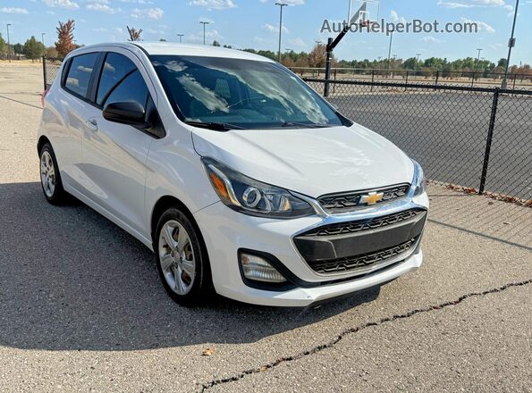 KL8CA6SA3LC465693 2020 CHEVROLET SPARK White Հետևի ձախ