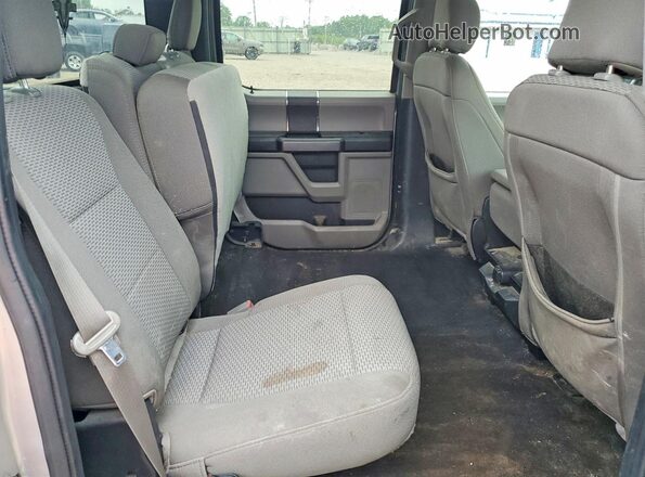 1FTEW1E54KFB37554 2019 FORD F150 Silver Вид задньої частини салону