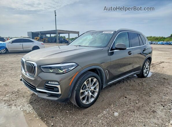 5UXCR4C07L9B83209 2020 BMW X5 Green Rear left