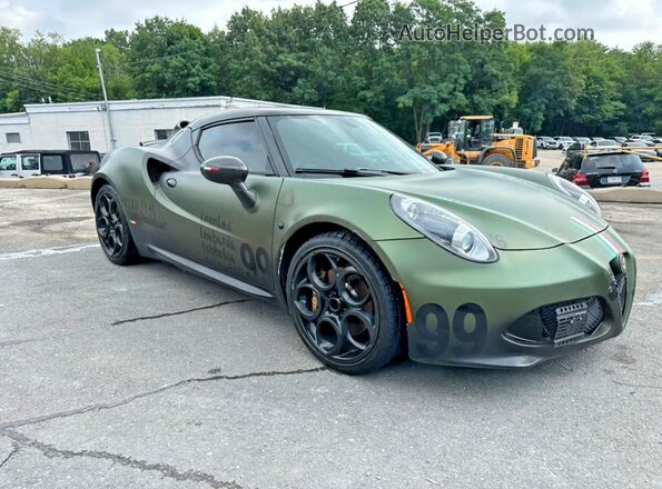 ZARBAAA43GM176661 2016 ALFA ROMEO 4C Black Front view