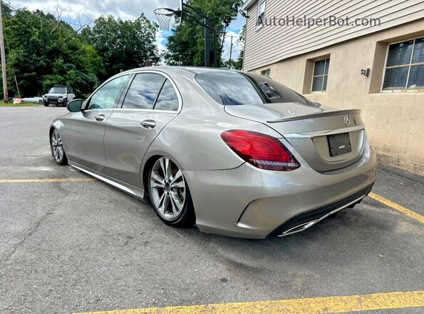 55SWF8EB6LU323927 2020 MERCEDES-BENZ C Silver Задня права чверть