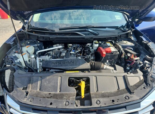 5N1BT3BA2TC718087 2026 NISSAN ROGUE Blue Widok naklejki z numerem VIN