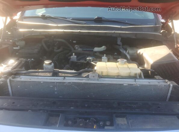 1N6AA1F36GN510730 2016 NISSAN TITAN Red Widok komory silnika