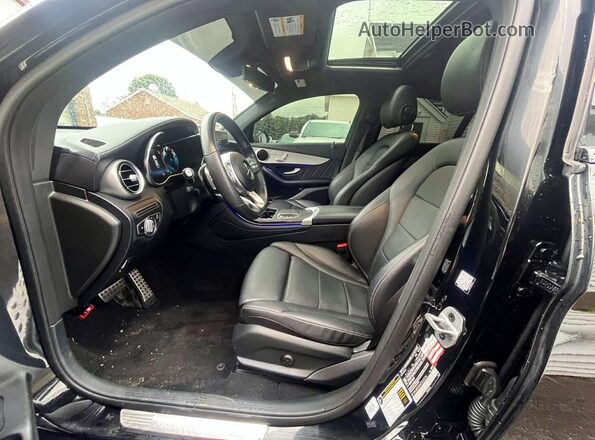 W1N0J8EB8NG035236 2022 MERCEDES-BENZ GLC-CLASS Черный Вид задних сидений