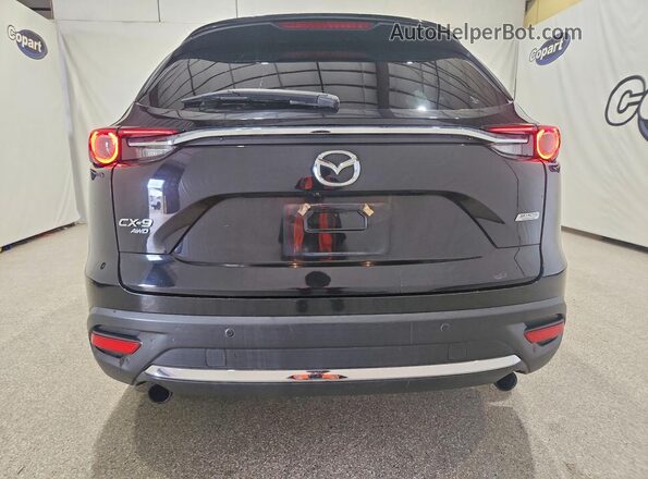 JM3TCBDY1J0221910 2018 MAZDA CX-9 Black Սալոնի դիմացի տեսք