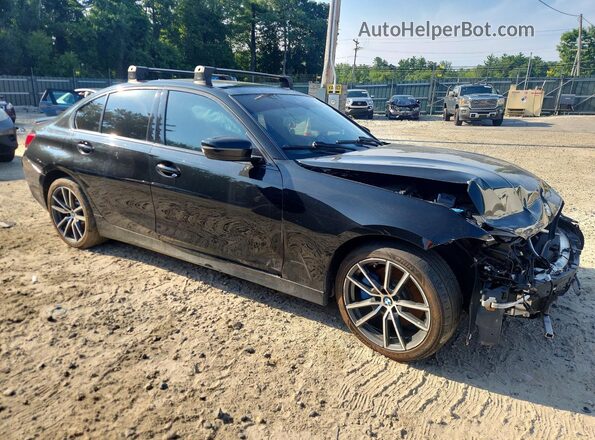 3MW5R7J0XL8B08832 2020 BMW 3 SERIES Black Widok z przodu