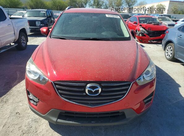 JM3KE2BY2G0716411 2016 MAZDA CX-5 Red Вид ззаду