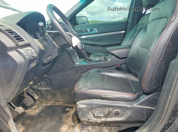 1FM5K8GT0GGB20568 2016 FORD EXPLORER Черный Вид панели приборов