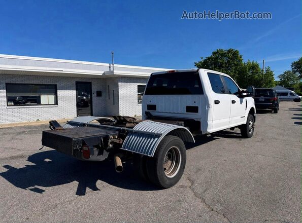1FD8W3HTXMEC75168 2021 FORD F350 White Вид спереду