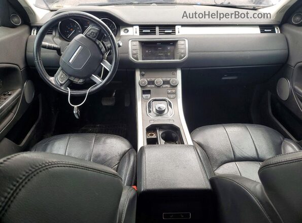 SALVP2BGXHH209436 2017 LAND ROVER RANGE ROVER White ხელსაწყოთა პანელის ხედი