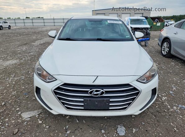 5NPD84LF2HH038930 2017 HYUNDAI ELANTRA White უკანა ხედი
