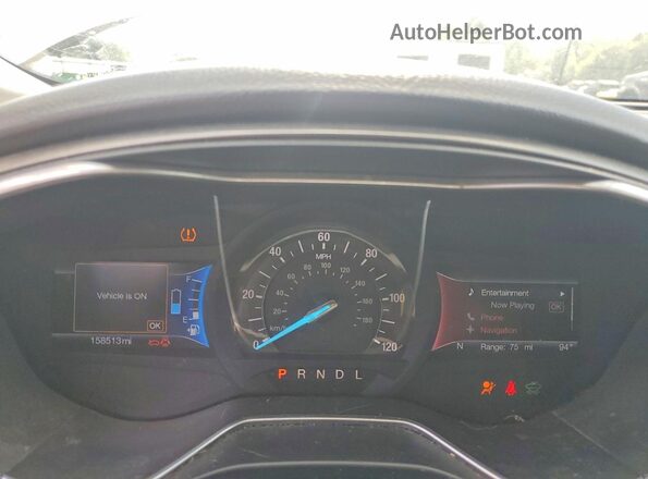 3FA6P0LU0HR108088 2017 FORD FUSION White Вид задніх сидінь