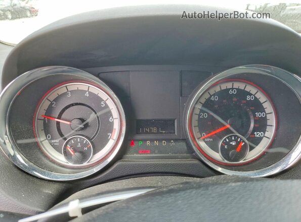 2C4RDGCG1HR673734 2017 DODGE GRAND Белый Вид задних сидений