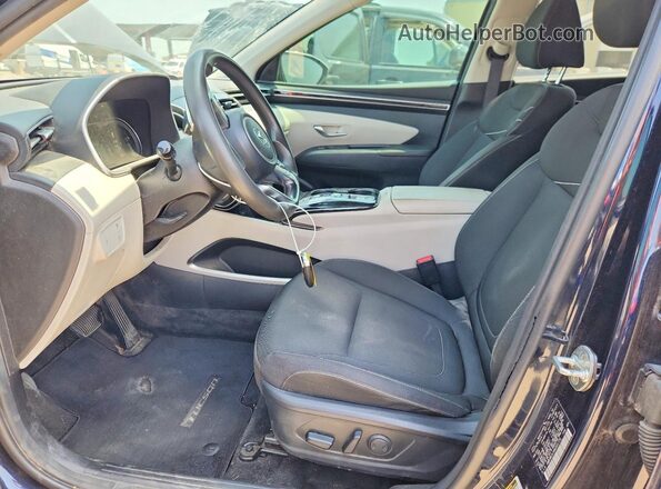 KM8JBCA1XNU031775 2022 HYUNDAI TUCSON Blue Dashboard view