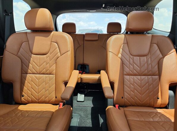 5XYP5DGC7PG369451 2023 KIA TELLURIDE Gray Vista interior trasera