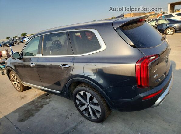 5XYP6DHC9NG242077 2022 KIA TELLURIDE Gray უკანა მარჯვენა