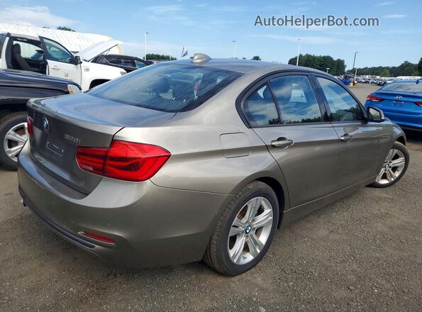 WBA8E3G53GNU05187 2016 BMW 3 SERIES Желто-коричневый Передняя правая четверть