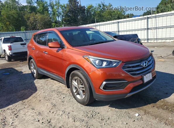 5XYZT3LBXHG405902 2017 HYUNDAI SANTA FE Orange Вид спереду