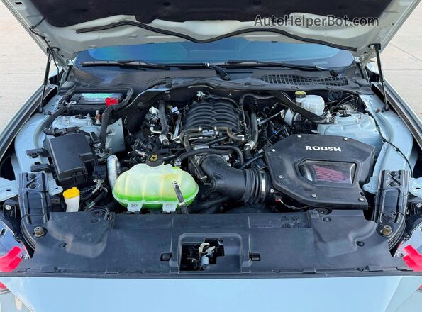 1FA6P8R01N5554218 2022 FORD MUSTANG Серый Вид панели приборов