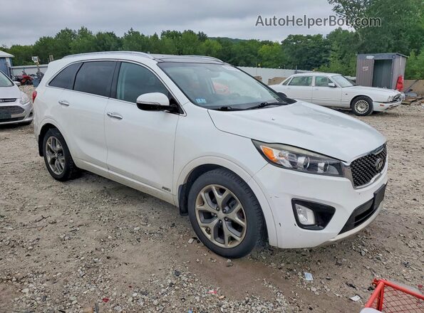 5XYPKDA51GG080195 2016 KIA SORENTO White წინა ხედი