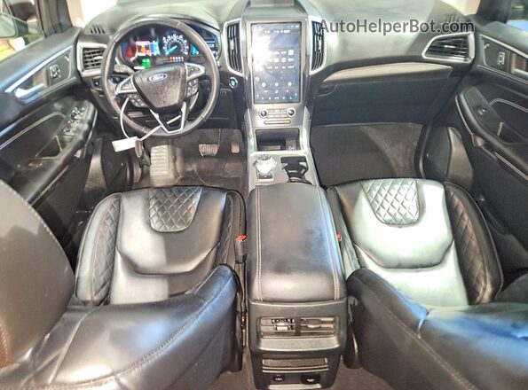 2FMPK4K92PBA60006 2023 FORD EDGE Gray ხელსაწყოთა პანელის ხედი