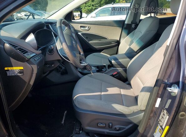 5XYZU3LB6GG357035 2016 HYUNDAI SANTA Синий Вид панели приборов