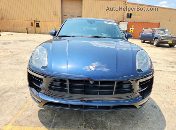 WP1AG2A59HLB55323 2017 PORSCHE MACAN Blue Հետևի տեսք