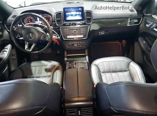 4JGDF6EE6KB225629 2019 MERCEDES-BENZ GLS Gray Instrument cluster view