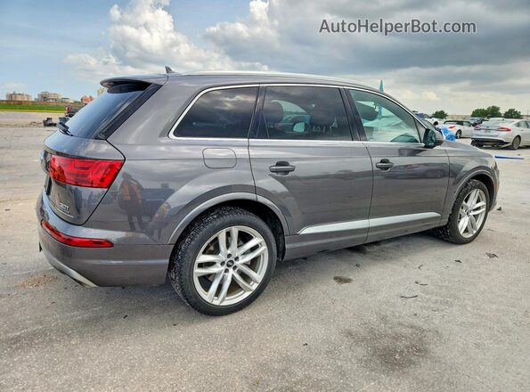 WA1VAAF78JD054762 2018 AUDI Q7 Gray წინა მარჯვენა