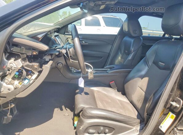 1G6AL5SY0J0147631 2018 CADILLAC ATS Черный Вид панели приборов