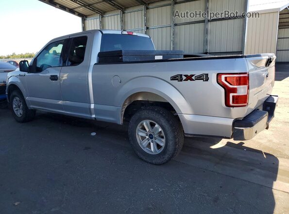 1FTFX1E58JKC65688 2018 FORD F150 Silver Trasero derecho